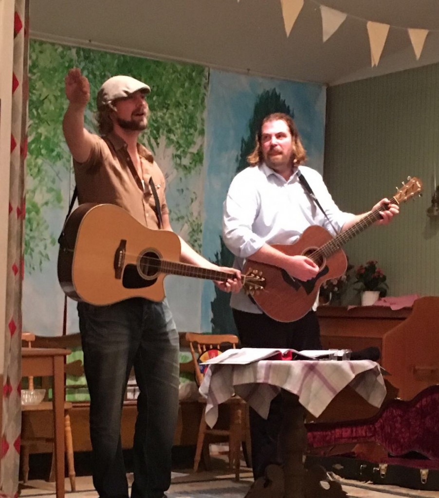 Tobias och Daniel från Braås på höstfesten 2017