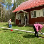 Flaggstången skrubbades